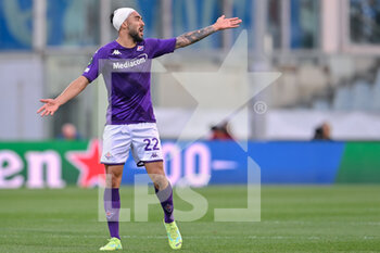 2023-04-20 - Nicolas Gonzalez (ACF Fiorentina) reacts - ACF FIORENTINA VS LECH POZNAN - UEFA CONFERENCE LEAGUE - SOCCER