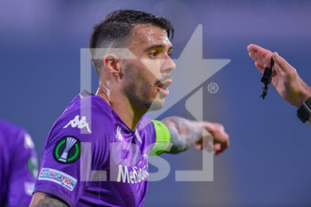 2023-04-20 - Lorenzo Venuti (ACF Fiorentina) reacts - ACF FIORENTINA VS LECH POZNAN - UEFA CONFERENCE LEAGUE - SOCCER