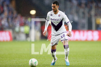 2023-04-13 - Rolando Mandragora of Fiorentina during the UEFA Europa Conference League, Quarter-finals, 1st leg football match between KKS Lech Poznan and ACF Fiorentina on April 13, 2023 at INEA Stadion in Poznan, Poland - FOOTBALL - CONFERENCE LEAGUE - LECH POZNAN V FIORENTINA - UEFA CONFERENCE LEAGUE - SOCCER