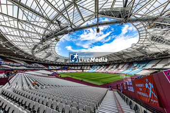 2023-05-12 - General view during the UEFA Europa Conference League, Semi-finals, 1st leg football match between West Ham United and AZ Alkmaar on 11 May 2023 at the London Stadium in London, England - FOOTBALL - CONFERENCE LEAGUE - WEST HAM V AZ ALKMAAR - UEFA CONFERENCE LEAGUE - SOCCER