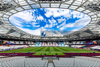 2023-05-12 - General view during the UEFA Europa Conference League, Semi-finals, 1st leg football match between West Ham United and AZ Alkmaar on 11 May 2023 at the London Stadium in London, England - FOOTBALL - CONFERENCE LEAGUE - WEST HAM V AZ ALKMAAR - UEFA CONFERENCE LEAGUE - SOCCER