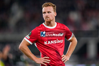 2023-05-18 - Dani de Wit of AZ Alkmaar during the UEFA Europa Conference League, Semi-finals, 2nd leg football match between AZ and West Ham United on May 18, 2023 at the AFAS Stadion in Alkmaar, Netherlands - FOOTBALL - CONFERENCE LEAGUE - AZ ALKMAAR V WEST HAM - UEFA CONFERENCE LEAGUE - SOCCER