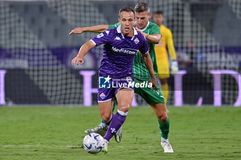 2023-08-31 - ACF Fiorentina's Brazilian midfielder Arthur Melo - ACF FIORENTINA VS SK RAPID WIEN - UEFA CONFERENCE LEAGUE - SOCCER
