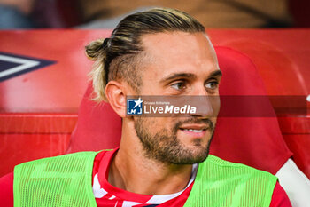 2023-08-24 - Yusuf YAZICI of Lille during the UEFA Europa Conference League, Play-offs, 1st leg football match between LOSC Lille and HNK Rijeka on August 24, 2023 at Pierre Mauroy stadium in Villeneuve-d'Ascq near Lille, France - FOOTBALL - CONFERENCE LEAGUE - LILLE V RIJEKA - UEFA CONFERENCE LEAGUE - SOCCER