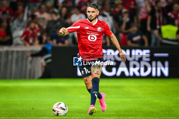 2023-08-24 - Remy CABELLA of Lille during the UEFA Europa Conference League, Play-offs, 1st leg football match between LOSC Lille and HNK Rijeka on August 24, 2023 at Pierre Mauroy stadium in Villeneuve-d'Ascq near Lille, France - FOOTBALL - CONFERENCE LEAGUE - LILLE V RIJEKA - UEFA CONFERENCE LEAGUE - SOCCER