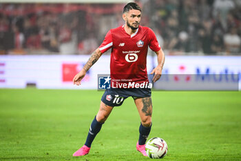 2023-08-24 - Remy CABELLA of Lille during the UEFA Europa Conference League, Play-offs, 1st leg football match between LOSC Lille and HNK Rijeka on August 24, 2023 at Pierre Mauroy stadium in Villeneuve-d'Ascq near Lille, France - FOOTBALL - CONFERENCE LEAGUE - LILLE V RIJEKA - UEFA CONFERENCE LEAGUE - SOCCER