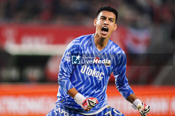 2023-08-31 - Goalkeeper Irfan Can Egribayat of Fenerbahce during the UEFA Europa Conference League, Play-offs, 2nd leg football match between FC Twente and Fenerbahce on August 31, 2023 at De Grolsch Veste in Enschede, Netherlands - FOOTBALL - CONFERENCE LEAGUE - TWENTE V FENERBAHCE - UEFA CONFERENCE LEAGUE - SOCCER