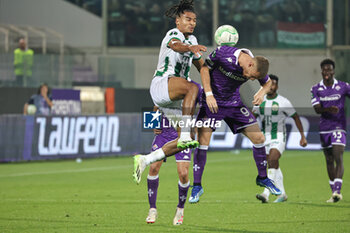 2023-10-05 - Lucas Beltran of the ACF Fiorentina the Conference League match between ACF Fiorentina and Ferencvarosi TC at Stadio Artemio Franchi on October 5, 2023 in Florence, Italy - ACF FIORENTINA VS FERENCVAROSI TC - UEFA CONFERENCE LEAGUE - SOCCER