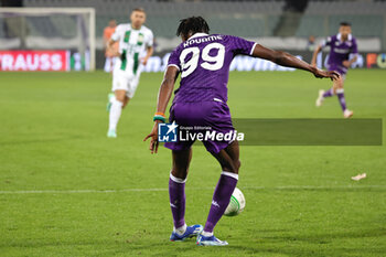 2023-10-05 - chael Kayode of the ACF Fiorentina during the Conference League match between ACF Fiorentina and Ferencvarosi TC at Stadio Artemio Franchi on October 5, 2023 in Florence, Italy - ACF FIORENTINA VS FERENCVAROSI TC - UEFA CONFERENCE LEAGUE - SOCCER