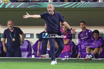 2023-10-05 - Head Coach Vincenzo Italiano of the ACF Fiorentina during the Conference League match between ACF Fiorentina and Ferencvarosi TC at Stadio Artemio Franchi on October 5, 2023 in Florence, Italy - ACF FIORENTINA VS FERENCVAROSI TC - UEFA CONFERENCE LEAGUE - SOCCER