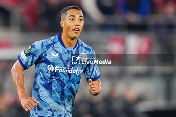 2023-10-26 - Youri Tielemans of Aston Villa during the UEFA Europa Conference League, Group E football match between AZ Alkmaar and Aston Villa FC on October 26, 2023 at AFAS Stadion in Alkmaar, Netherlands - FOOTBALL - CONFERENCE LEAGUE - AZ ALKMAAR V ASTON VILLA - UEFA CONFERENCE LEAGUE - SOCCER