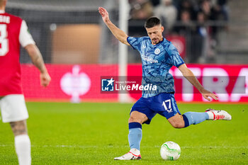 2023-10-26 - Clement Lenglet of Aston Villa during the UEFA Europa Conference League, Group E football match between AZ Alkmaar and Aston Villa FC on October 26, 2023 at AFAS Stadion in Alkmaar, Netherlands - FOOTBALL - CONFERENCE LEAGUE - AZ ALKMAAR V ASTON VILLA - UEFA CONFERENCE LEAGUE - SOCCER
