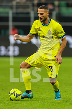 2023-01-10 - Danilo D'Ambrosio of FC Internazionale in action during Coppa Italia 2022/23 football match between FC Internazionale and Parma Calcio at Giuseppe Meazza Stadium, Milan, Italy on January 10, 2023 - INTER - FC INTERNAZIONALE VS PARMA CALCIO - ITALIAN CUP - SOCCER