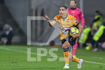 2023-01-12 - Abdelhamid Sabiri (UC Sampdoria) reacts - ACF FIORENTINA VS UC SAMPDORIA - ITALIAN CUP - SOCCER