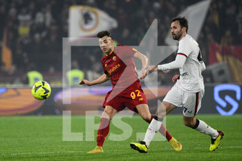 2023-01-12 - Stephan El Shaarawy (AS Roma) during the Coppa Italia Frecciarossa round of 16 match between AS Roma vs Genoa CFC at the Olimpic Stadium in Rome on 12 January 2023. - AS ROMA VS GENOA CFC - ITALIAN CUP - SOCCER