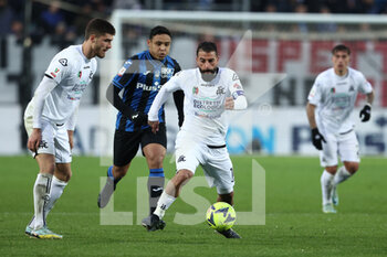 2023-01-19 - Daniele Verde of Spezia Calcio in action  - ATALANTA BC VS SPEZIA CALCIO - ITALIAN CUP - SOCCER
