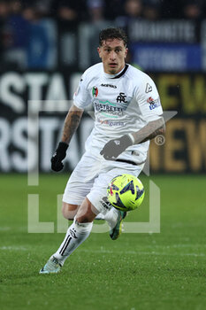 2023-01-19 - Salvatore Esposito of Spezia Calcio in action - ATALANTA BC VS SPEZIA CALCIO - ITALIAN CUP - SOCCER