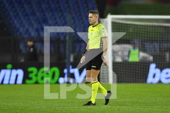 19/01/2023 - Referee Niccolò Baroni during the Coppa Italia eighth of finals between S.S. Lazio vs Bologna F.C. on January 19, 2023 at the Stadio Olimpico, Rome, Italy. - SS LAZIO VS BOLOGNA FC - COPPA ITALIA - CALCIO