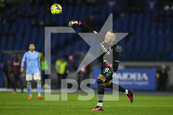 2023-01-19 - Lukasz Skorupski of Bologna F.C. during the Coppa Italia eighth of finals between S.S. Lazio vs Bologna F.C. on January 19, 2023 at the Stadio Olimpico, Rome, Italy. - SS LAZIO VS BOLOGNA FC - ITALIAN CUP - SOCCER