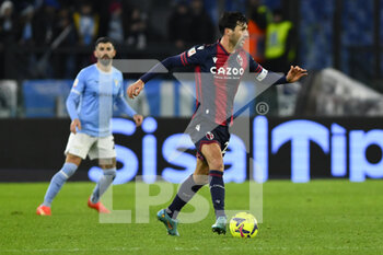 2023-01-19 - Roberto Soriano of Bologna F.C. during the Coppa Italia eighth of finals between S.S. Lazio vs Bologna F.C. on January 19, 2023 at the Stadio Olimpico, Rome, Italy. - SS LAZIO VS BOLOGNA FC - ITALIAN CUP - SOCCER
