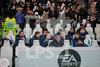 2023-01-19 - Juventus Fc bench during Coppa Italia 2023, football match between Juventus Fc and Ac Monza on Jannuary 19, 2023 at Allianz Stadium, Turin Italy. Photo Nderim Kaceli - JUVENTUS FC VS AC MONZA - ITALIAN CUP - SOCCER
