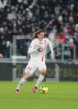 2023-01-19 - Andrea Colpani of AC Monza during Coppa Italia 2023, football match between Juventus Fc and Ac Monza on Jannuary 19, 2023 at Allianz Stadium, Turin Italy. Photo Nderim Kaceli - JUVENTUS FC VS AC MONZA - ITALIAN CUP - SOCCER