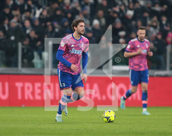 2023-01-19 - Manuel Locatelli of Juventus Fc during Coppa Italia 2023, football match between Juventus Fc and Ac Monza on Jannuary 19, 2023 at Allianz Stadium, Turin Italy. Photo Nderim Kaceli - JUVENTUS FC VS AC MONZA - ITALIAN CUP - SOCCER