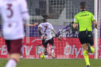 2023-02-01 - Yann Karamoh (Torino FC) scores a goal - ACF FIORENTINA VS TORINO FC - ITALIAN CUP - SOCCER