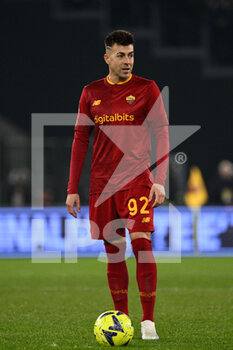 2023-02-01 - Stephan El Shaarawy (AS Roma) during the Coppa Italia Frecciarossa quarterfinal match between AS Roma vs US Cremonese at the Olimpic Stadium in Rome on 01 February 2023. - AS ROMA VS US CREMONESE - ITALIAN CUP - SOCCER