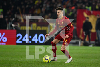 2023-02-01 - Stephan El Shaarawy (AS Roma)  during the Coppa Italia Frecciarossa quarterfinal match between AS Roma vs US Cremonese at the Olimpic Stadium in Rome on 01 February 2023. - AS ROMA VS US CREMONESE - ITALIAN CUP - SOCCER