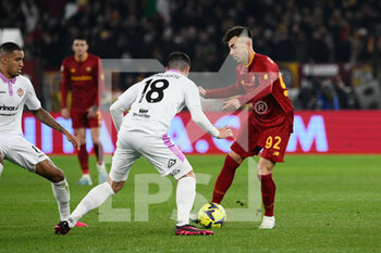 2023-02-01 - Stephan El Shaarawy (AS Roma) during the Coppa Italia Frecciarossa quarterfinal match between AS Roma vs US Cremonese at the Olimpic Stadium in Rome on 01 February 2023. - AS ROMA VS US CREMONESE - ITALIAN CUP - SOCCER