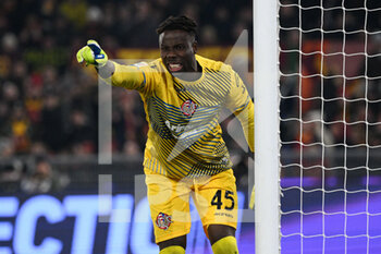 2023-02-01 - Mouhamadou Mbacke Sarr (US Cremonese)  during the Coppa Italia Frecciarossa quarterfinal match between AS Roma vs US Cremonese at the Olimpic Stadium in Rome on 01 February 2023. - AS ROMA VS US CREMONESE - ITALIAN CUP - SOCCER