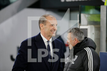 2023-02-02 - Maurizio Sarri, Manager of SS Lazio and Massimiliano Allegri, Manager of Juventus during the italian Cup, football match between Juventus Fc and Ss Lazio, on 02 Febbruary 2023 at Allianz Stadium, Turin, Italy. Photo Nderim Kaceli - JUVENTUS FC VS SS LAZIO - ITALIAN CUP - SOCCER