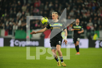 2023-02-02 - Patric of SS Lazio during the italian Cup, football match between Juventus Fc and Ss Lazio, on 02 Febbruary 2023 at Allianz Stadium, Turin, Italy. Photo Nderim Kaceli - JUVENTUS FC VS SS LAZIO - ITALIAN CUP - SOCCER