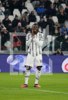 2023-02-02 - Moise Kean of Juventus during the italian Cup, football match between Juventus Fc and Ss Lazio, on 02 Febbruary 2023 at Allianz Stadium, Turin, Italy. Photo Nderim Kaceli - JUVENTUS FC VS SS LAZIO - ITALIAN CUP - SOCCER