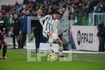 2023-02-02 - Federico Chiesa of Juventus during the italian Cup, football match between Juventus Fc and Ss Lazio, on 02 Febbruary 2023 at Allianz Stadium, Turin, Italy. Photo Nderim Kaceli - JUVENTUS FC VS SS LAZIO - ITALIAN CUP - SOCCER