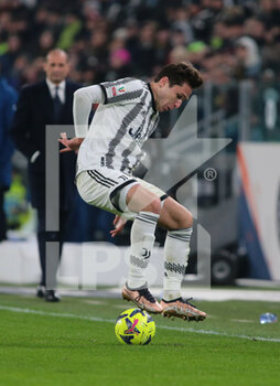 2023-02-02 - Federico Chiesa of Juventus during the italian Cup, football match between Juventus Fc and Ss Lazio, on 02 Febbruary 2023 at Allianz Stadium, Turin, Italy. Photo Nderim Kaceli - JUVENTUS FC VS SS LAZIO - ITALIAN CUP - SOCCER