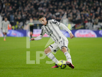 2023-02-02 - Angel Di Maria of Juventus during the italian Cup, football match between Juventus Fc and Ss Lazio, on 02 Febbruary 2023 at Allianz Stadium, Turin, Italy. Photo Nderim Kaceli - JUVENTUS FC VS SS LAZIO - ITALIAN CUP - SOCCER