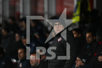 2023-04-05 - Coach Davide Ballardini US Cremonese during the Italian Cup Semi Final football match between US Cremonese and ACF Fiorentina on 5 of Avril 2023 at Stadium Giovanni Zini in Cremona, Italy. Photo Tiziano Ballabio/ - SEMIFINAL - US CREMONESE VS ACF FIORENTINA - ITALIAN CUP - SOCCER