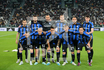 2023-04-04 - Inetrbazionale Fc team picture during the Coppa Italia, semifinal first leg,  football match between Juventus Fc and Fc Internazionale, on 04 April 2023 at Allianz Stadium, Turin, Italy. Photo Nderim Kaceli - SEMIFINAL - JUVENTUS FC VS INTER - FC INTERNAZIONALE - ITALIAN CUP - SOCCER