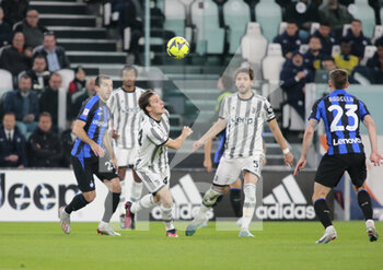 2023-04-04 - Nicolo Fagioli of Juventus during the Coppa Italia, semifinal first leg,  football match between Juventus Fc and Fc Internazionale, on 04 April 2023 at Allianz Stadium, Turin, Italy. Photo Nderim Kaceli - SEMIFINAL - JUVENTUS FC VS INTER - FC INTERNAZIONALE - ITALIAN CUP - SOCCER
