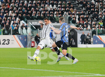 2023-04-04 - Danilo of Juventus during the Coppa Italia, semifinal first leg,  football match between Juventus Fc and Fc Internazionale, on 04 April 2023 at Allianz Stadium, Turin, Italy. Photo Nderim Kaceli - SEMIFINAL - JUVENTUS FC VS INTER - FC INTERNAZIONALE - ITALIAN CUP - SOCCER