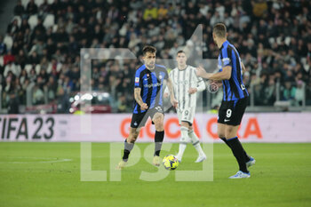 2023-04-04 - Francesco Acerbi of FC Internazionale during the Coppa Italia, semifinal first leg,  football match between Juventus Fc and Fc Internazionale, on 04 April 2023 at Allianz Stadium, Turin, Italy. Photo Nderim Kaceli - SEMIFINAL - JUVENTUS FC VS INTER - FC INTERNAZIONALE - ITALIAN CUP - SOCCER