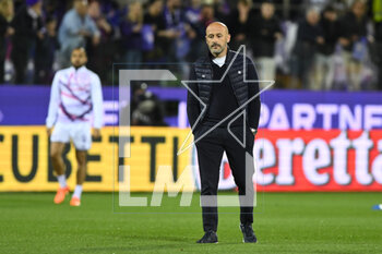 2023-04-27 - Vincenzo Italiano of ACF Fiorentina during the Coppa Italia Semi Final match between ACF Fiorentina vs US Cremonese at Stadio Artemio Franchi on April 27, 2023 in Florence, Italy. - SEMIFINAL - ACF FIORENTINA VS US CREMONESE - ITALIAN CUP - SOCCER