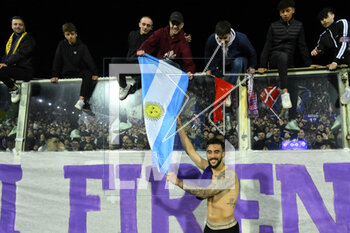 2023-04-27 - Nicolas Gonzalez of ACF Fiorentina during the Coppa Italia Semi Final match between ACF Fiorentina vs US Cremonese at Stadio Artemio Franchi on April 27, 2023 in Florence, Italy. - SEMIFINAL - ACF FIORENTINA VS US CREMONESE - ITALIAN CUP - SOCCER