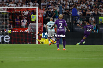 2023-05-24 - Nicolas Gonzales of Fiorentina scores their first gol - FINAL - ACF FIORENTINA VS INTER - FC INTERNAZIONALE - ITALIAN CUP - SOCCER