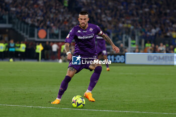2023-05-24 - Cristiano Biraghi of Fiorentina - FINAL - ACF FIORENTINA VS INTER - FC INTERNAZIONALE - ITALIAN CUP - SOCCER