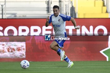 2023-08-11 - Marco D’Alessandro of Pisa Sporting Club during the 32nd round of italian cup final match between Frosinone Calcio vs Pisa Sporting Club, 11th August 2023, Benito Stirpe Stadium, Frosinone, Italy. - FROSINONE CALCIO VS AC PISA - ITALIAN CUP - SOCCER