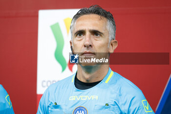 2023-08-11 - The referee Gianluca Aureliano - GENOA CFC VS MODENA FC - ITALIAN CUP - SOCCER
