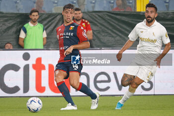 2023-08-11 - Alessandro Vogliacco (Genoa) and Luca Tremolada (Modena) - GENOA CFC VS MODENA FC - ITALIAN CUP - SOCCER